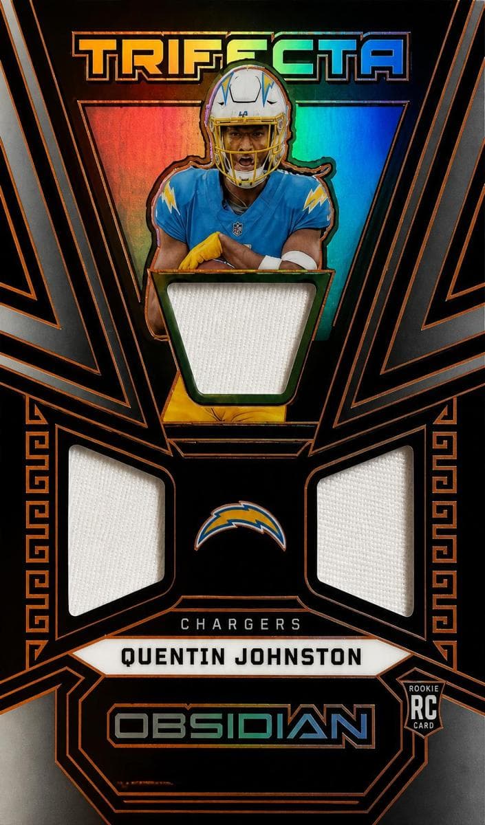Quentin Johnston 2023 panini Obsidian