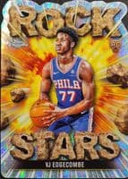 VJ Edgecombe 2025 topps Topps Chrome Rock Stars