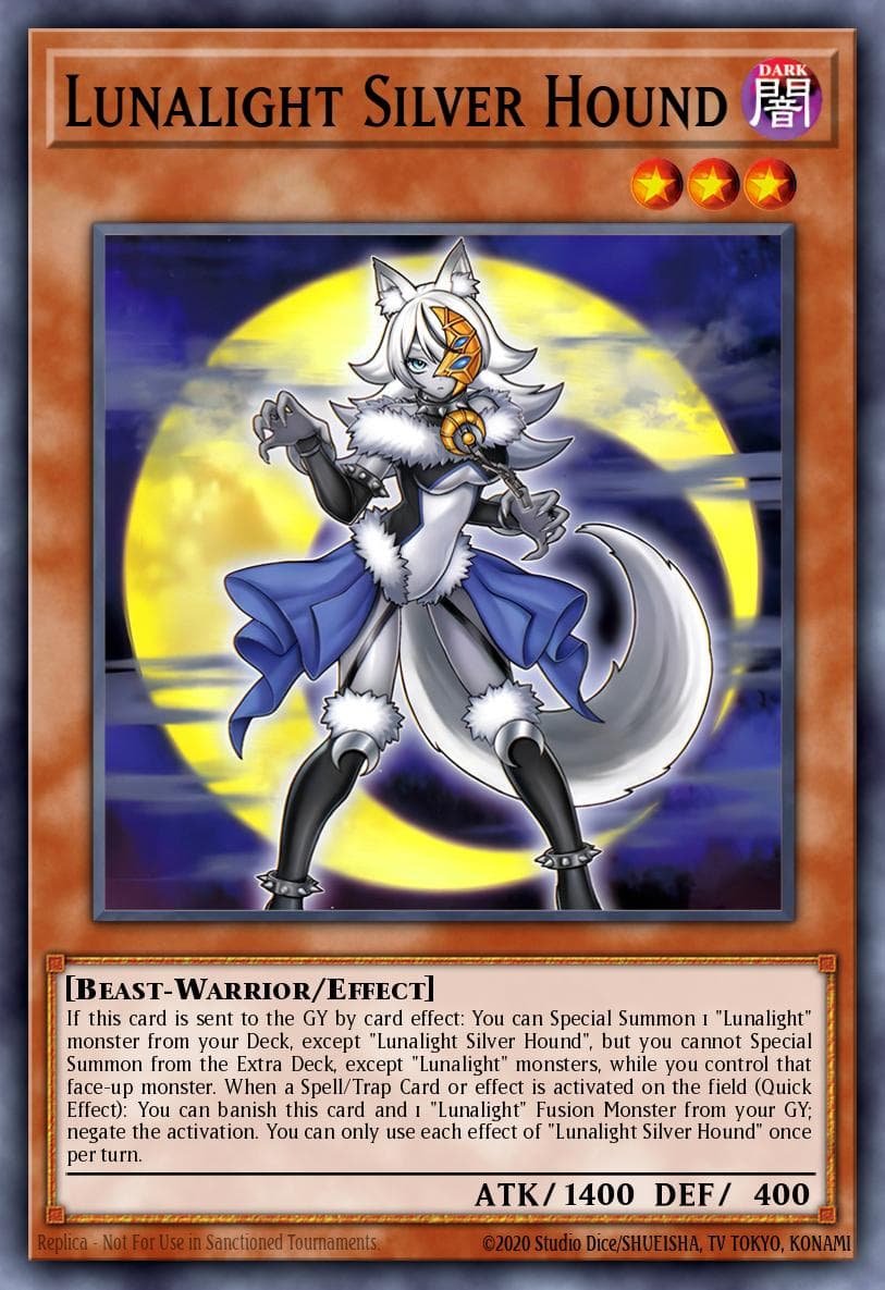 Lunalight Silver Hound #DUAD-EN006