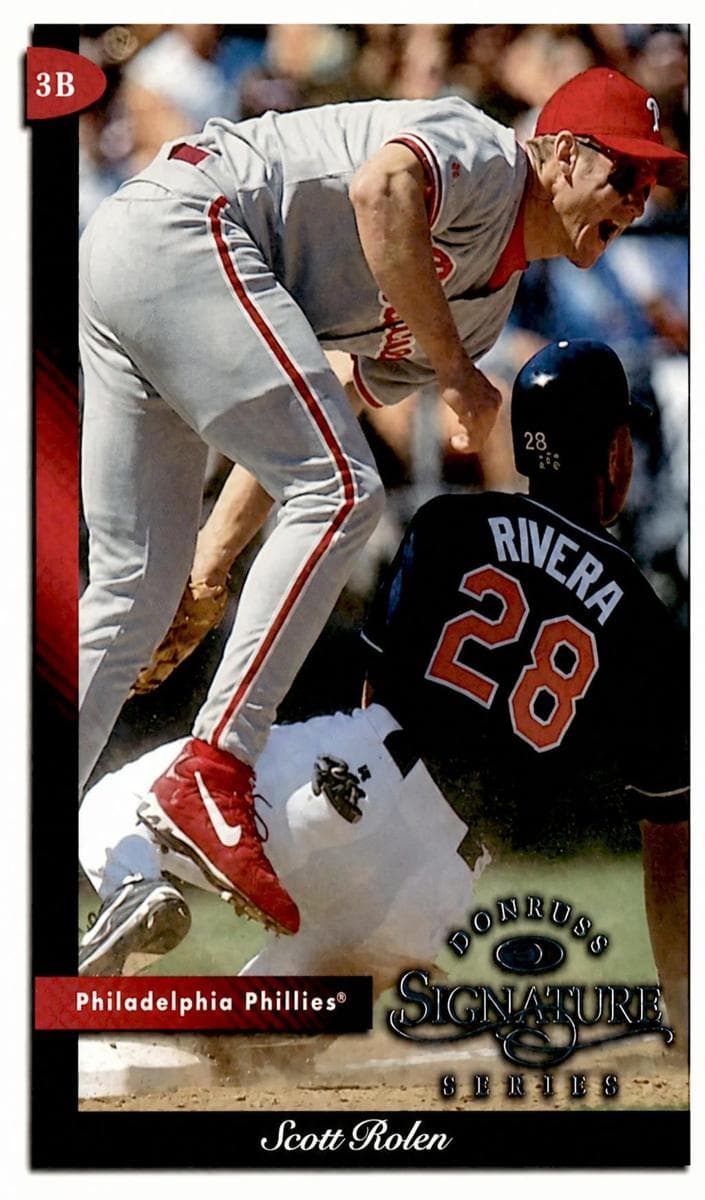 Scott Rolen 1998 panini Donruss Signature