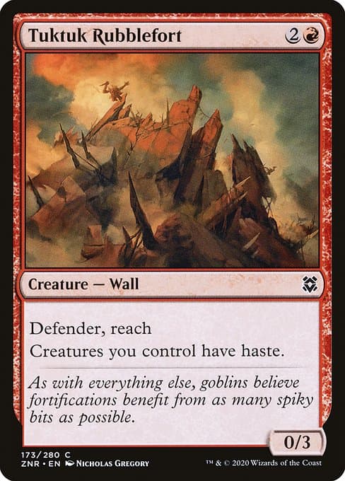 Tuktuk Rubblefort 2020 Magic: The Gathering Zendikar Rising