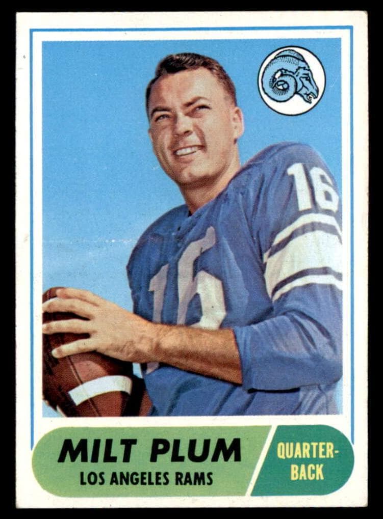 Milt Plum 1968 topps Topps