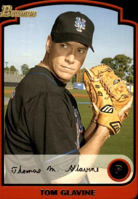 Tom Glavine 2003 bowman Bowman