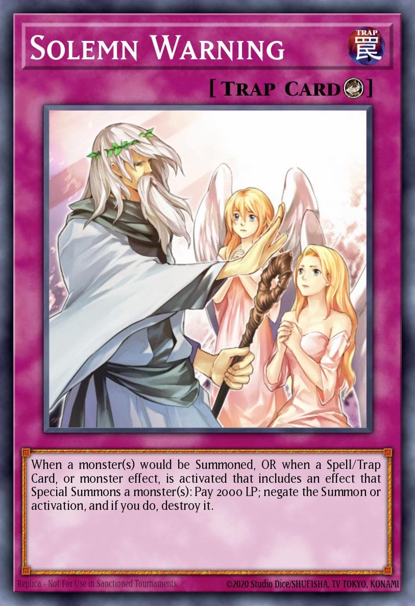 Solemn Warning #CT08-EN015