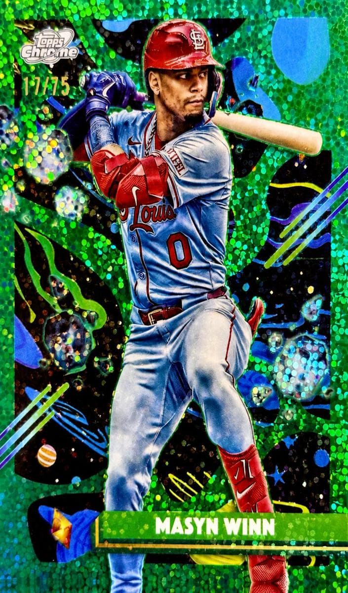 Masyn Winn 2025 topps Topps Cosmic Chrome