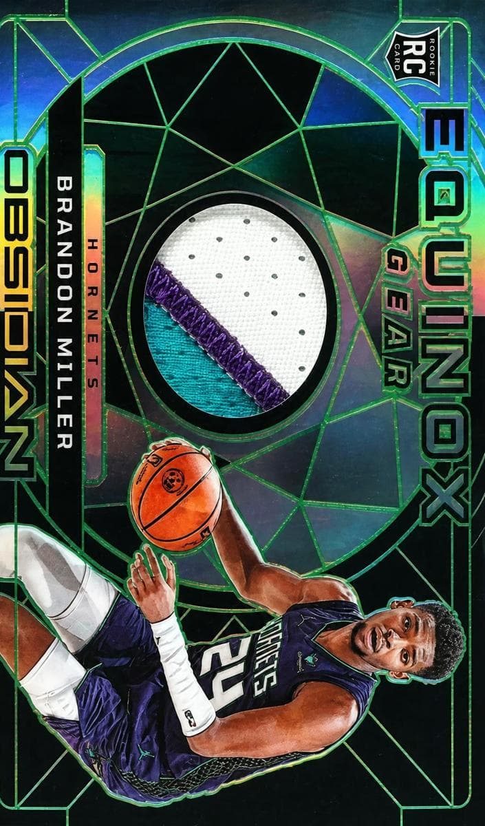 Brandon Miller 2023 panini Obsidian