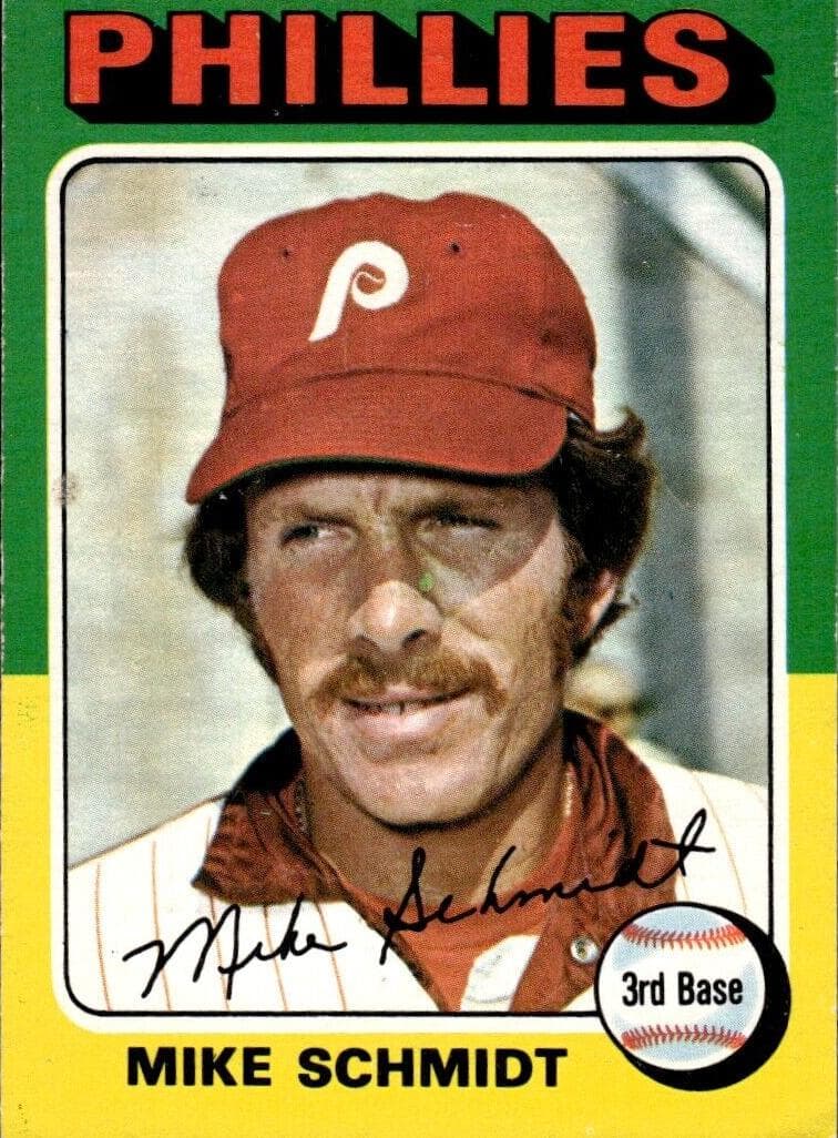 Mike Schmidt 1975 topps O-Pee-Chee