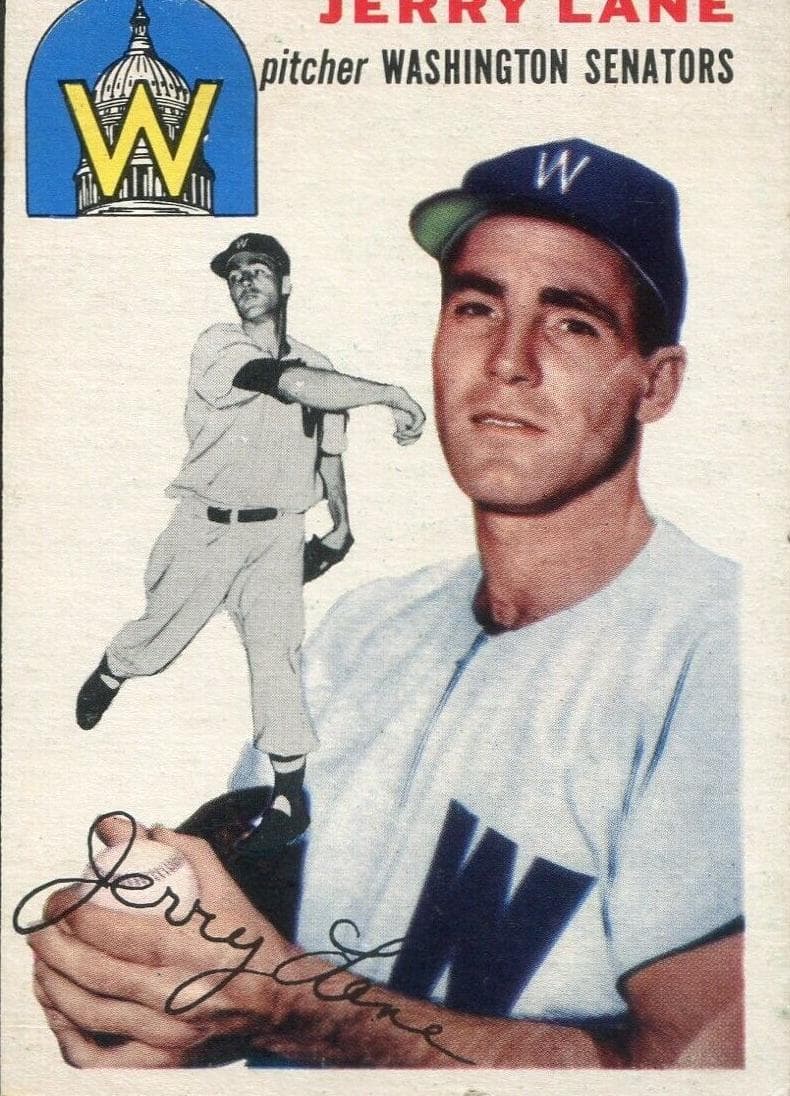 Jerry Lane 1954 topps Topps
