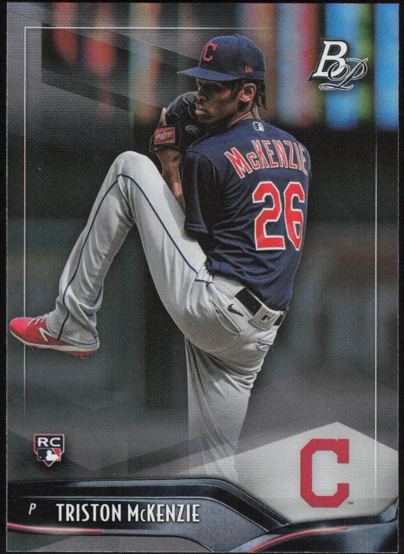Triston McKenzie 2021 bowman Bowman Platinum