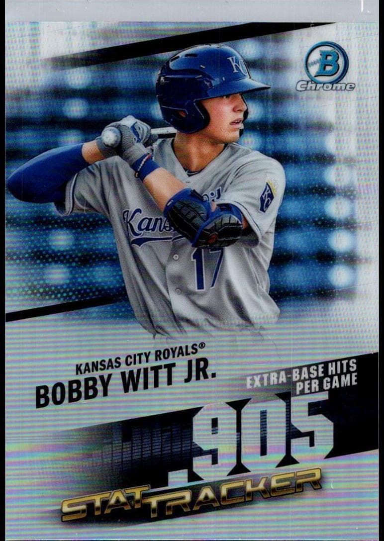 Bobby Witt Jr. 2020 bowman Bowman Chrome