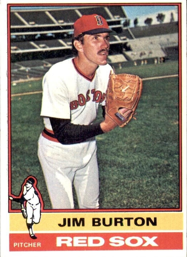 Jim Burton 1976 topps Topps