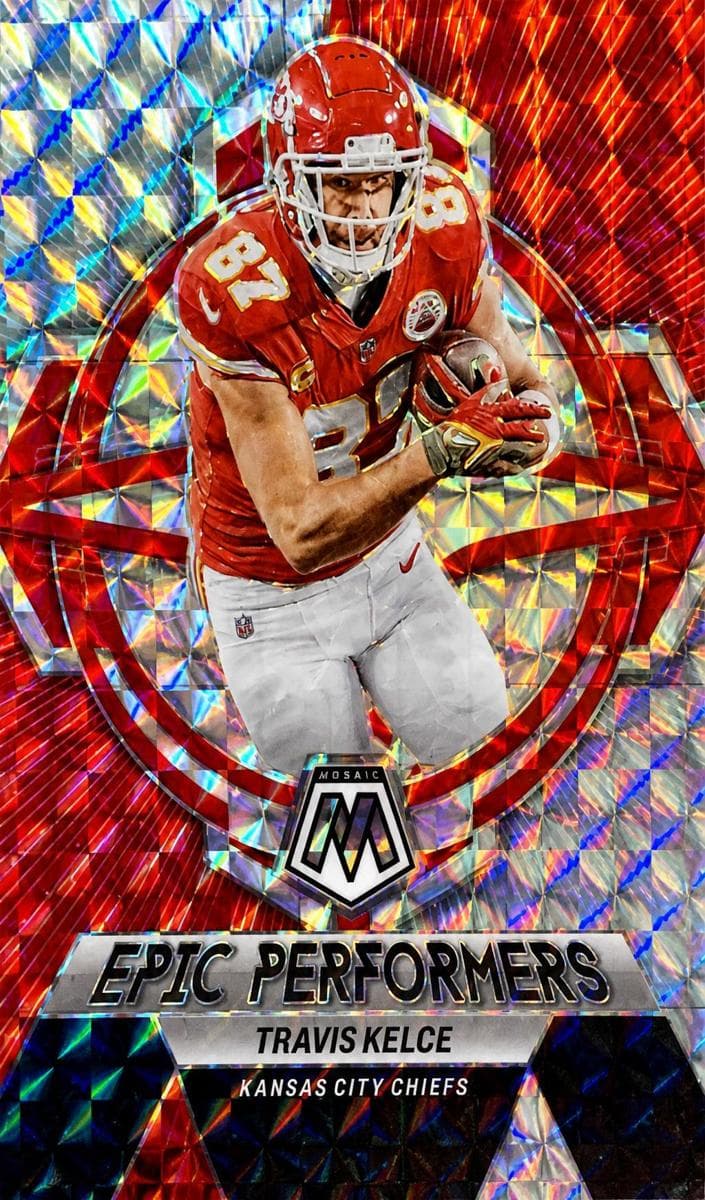 Travis Kelce 2023 panini Panini Mosaic