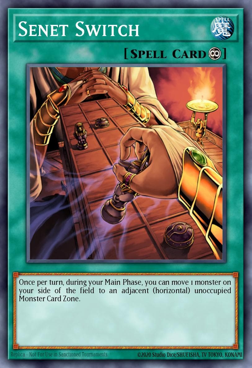 Senet Switch 2022 Yu-Gi-Oh! Tactical Masters 1st Edition