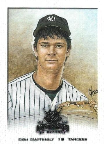 Don Mattingly 2002 panini Donruss Diamond Kings