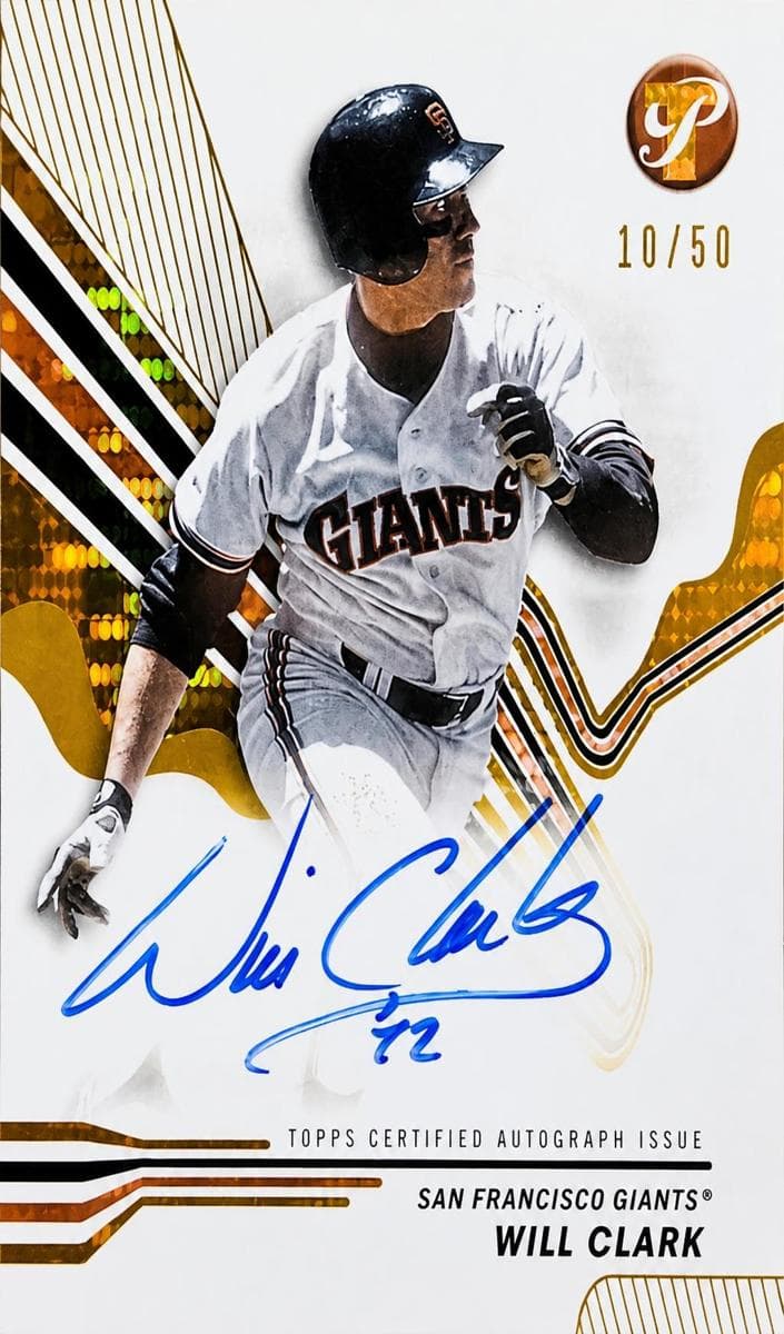 Will Clark 2024 topps Topps Pristine