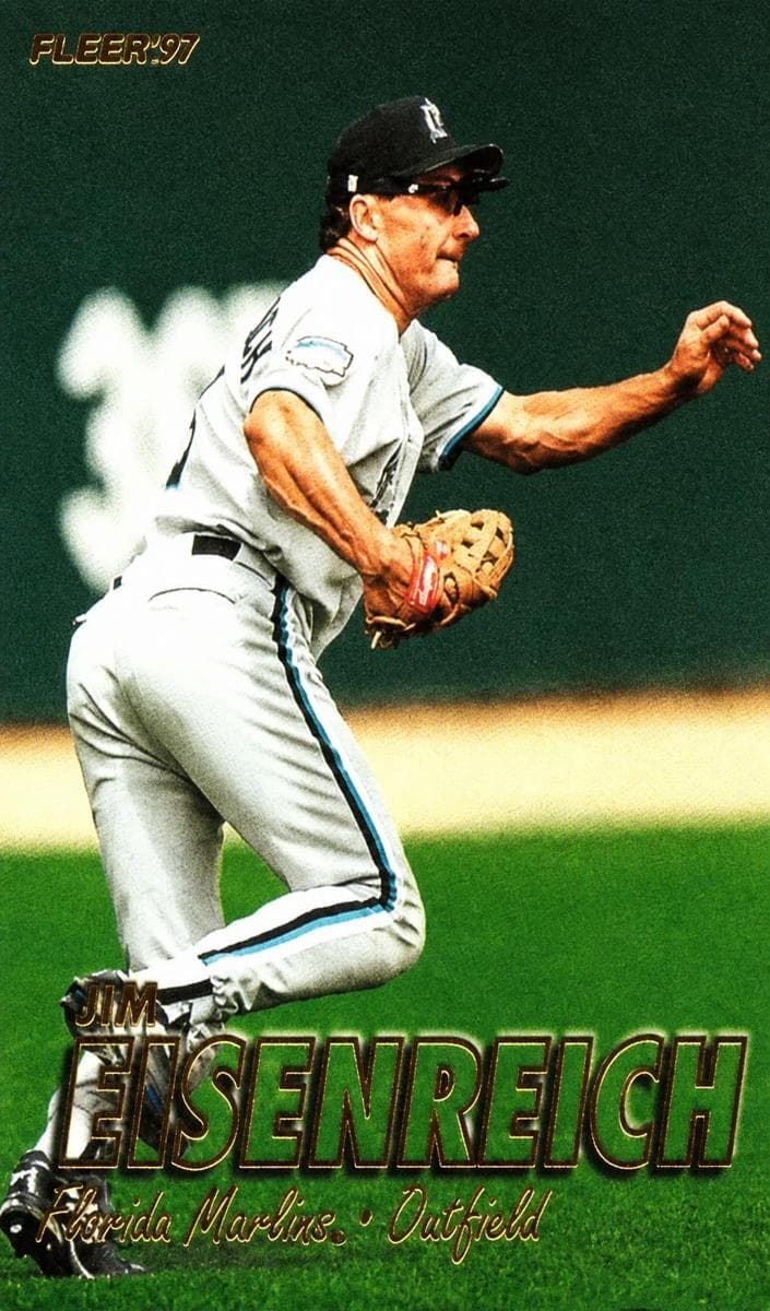 Jim Eisenreich 1997 fleer Fleer