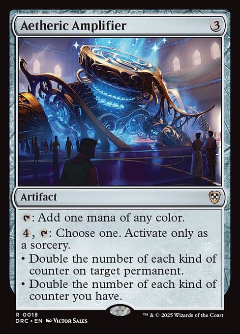 Aetheric Amplifier 2025 Magic: The Gathering Aetherdrift Commander