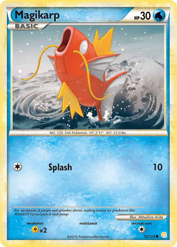 Magikarp 2010 Pokemon HeartGold & SoulSilver