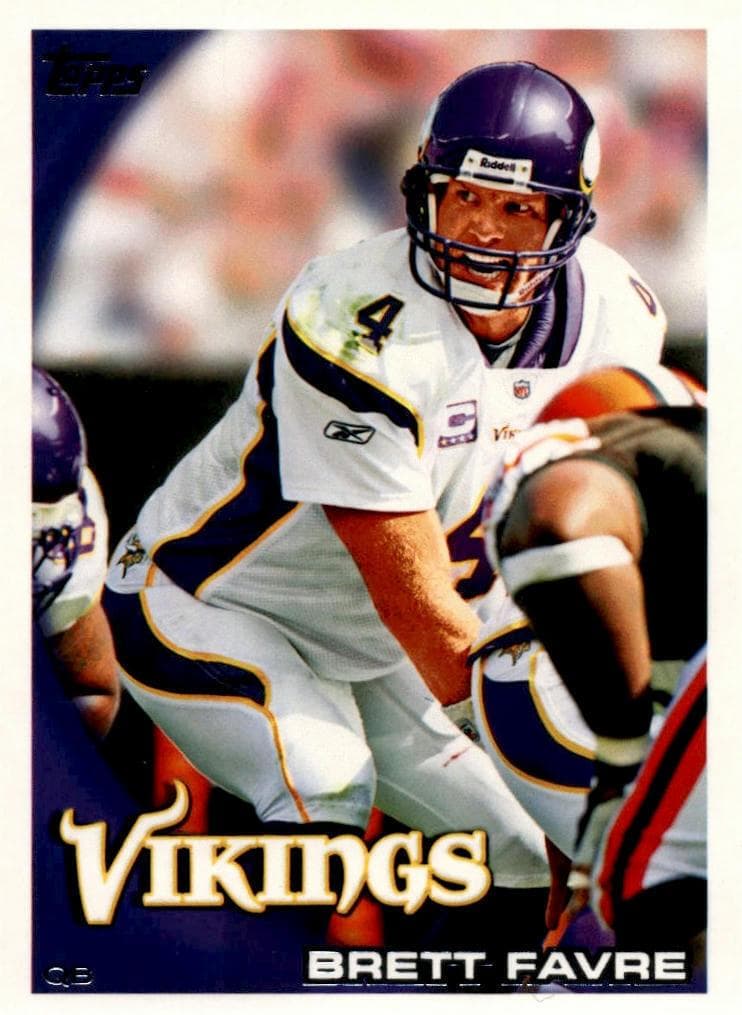 Brett Favre 2010 topps