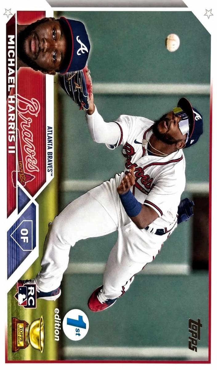 Michael Harris II 2023 topps Topps 1st Edition