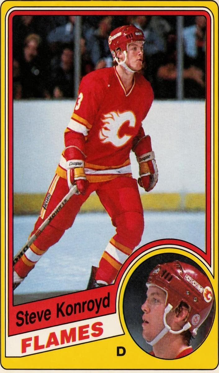 Steve Konroyd 1984 topps O-Pee-Chee