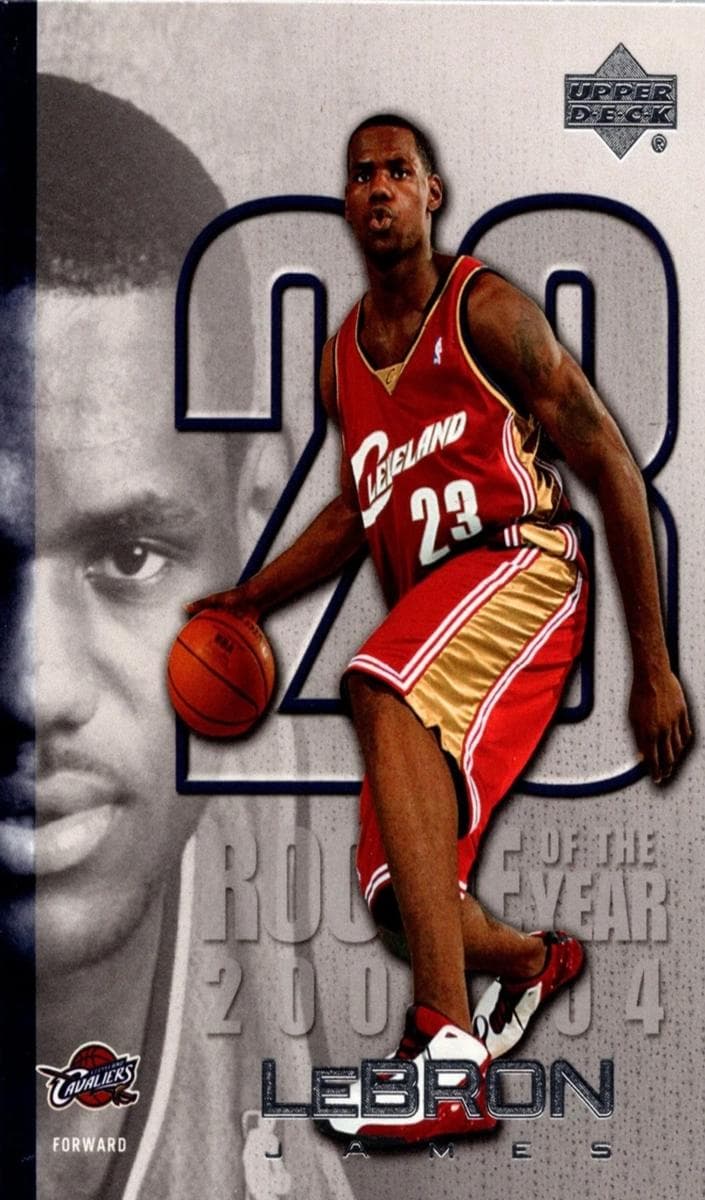 LeBron James 2005 upper-deck