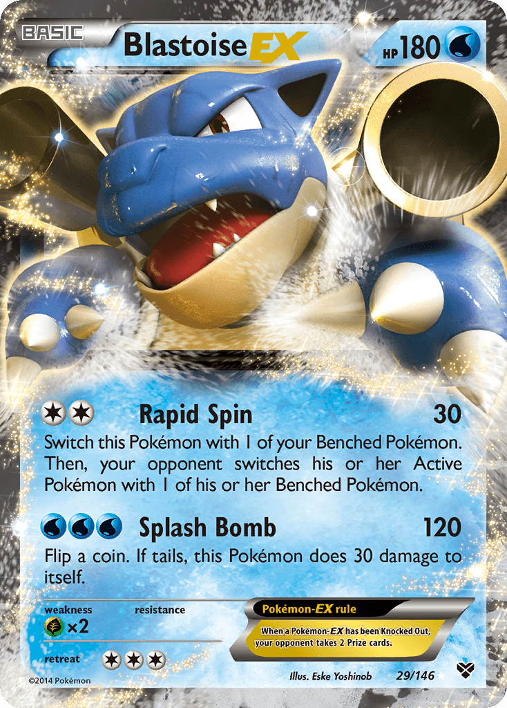 Blastoise EX #29