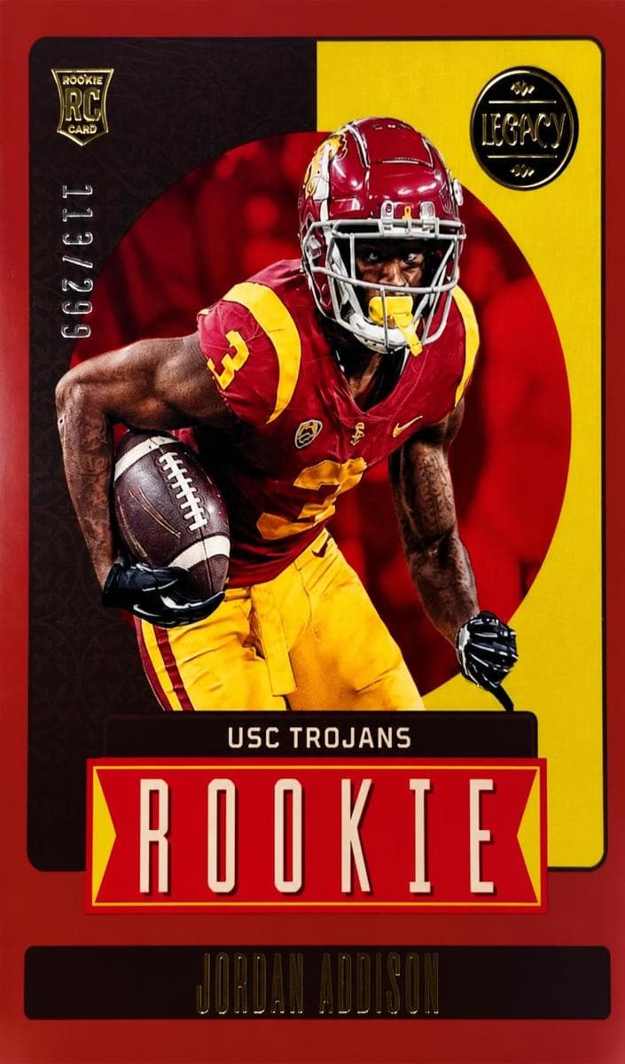 Jordan Addison 2023 panini Panini Legacy