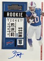 Zack Moss 2020 panini Panini Contenders