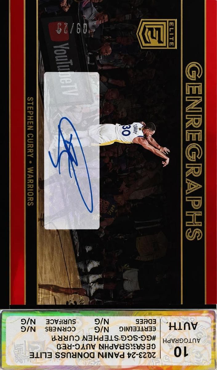 Stephen Curry 2023 panini Donruss Elite