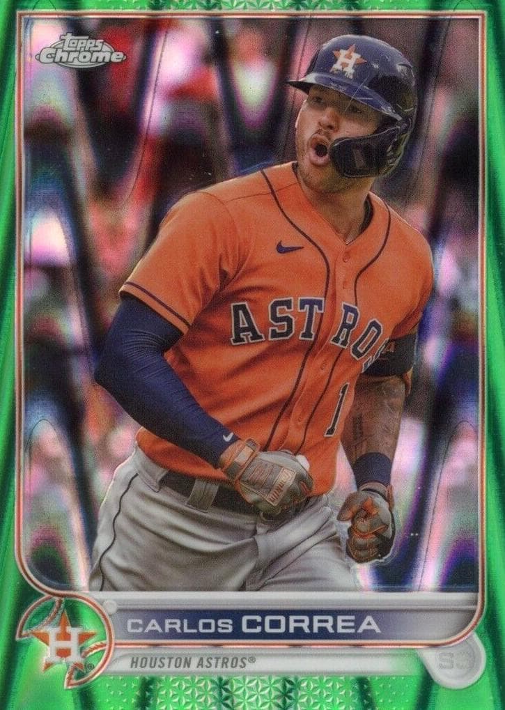 Carlos Correa 2022 topps Topps Chrome