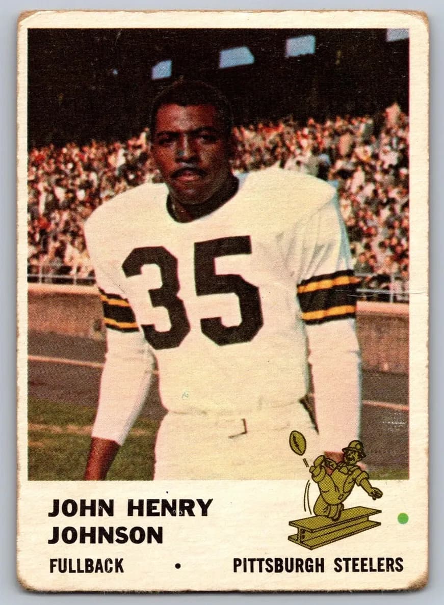 John Henry Johnson 1961 fleer Fleer