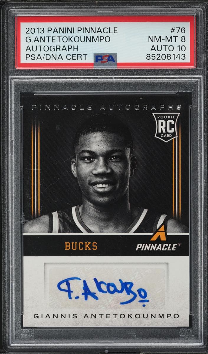 Giannis Antetokounmpo 2013 panini