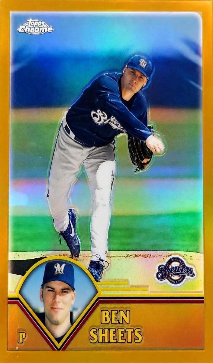 Ben Sheets 2003 topps