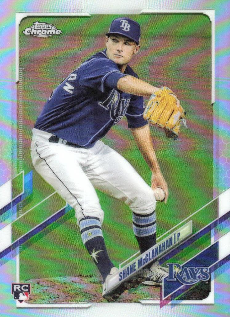 Shane McClanahan 2021 topps Topps Chrome