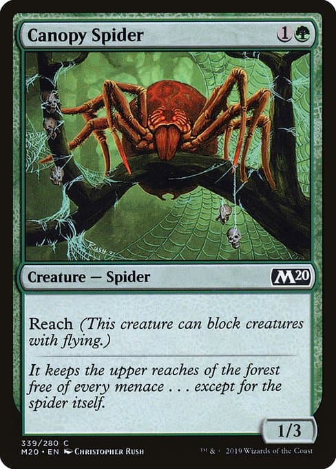 Canopy Spider 2003 Magic: The Gathering 8th Edition Foil