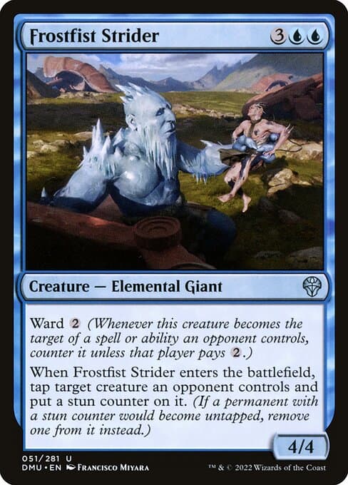 Frostfist Strider 2022 Magic: The Gathering Dominaria United