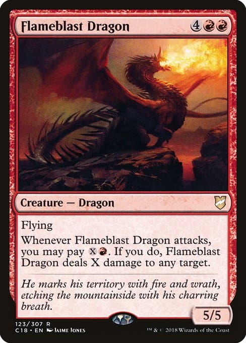 Flameblast Dragon 2008 Magic: The Gathering Shards of Alara