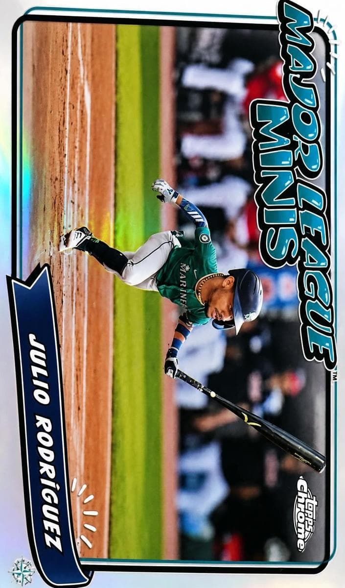 Julio Rodríguez 2024 topps Topps Chrome Update