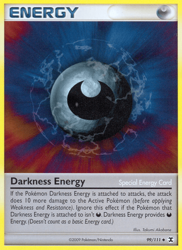 Darkness Energy 2009 Pokemon Rising Rivals