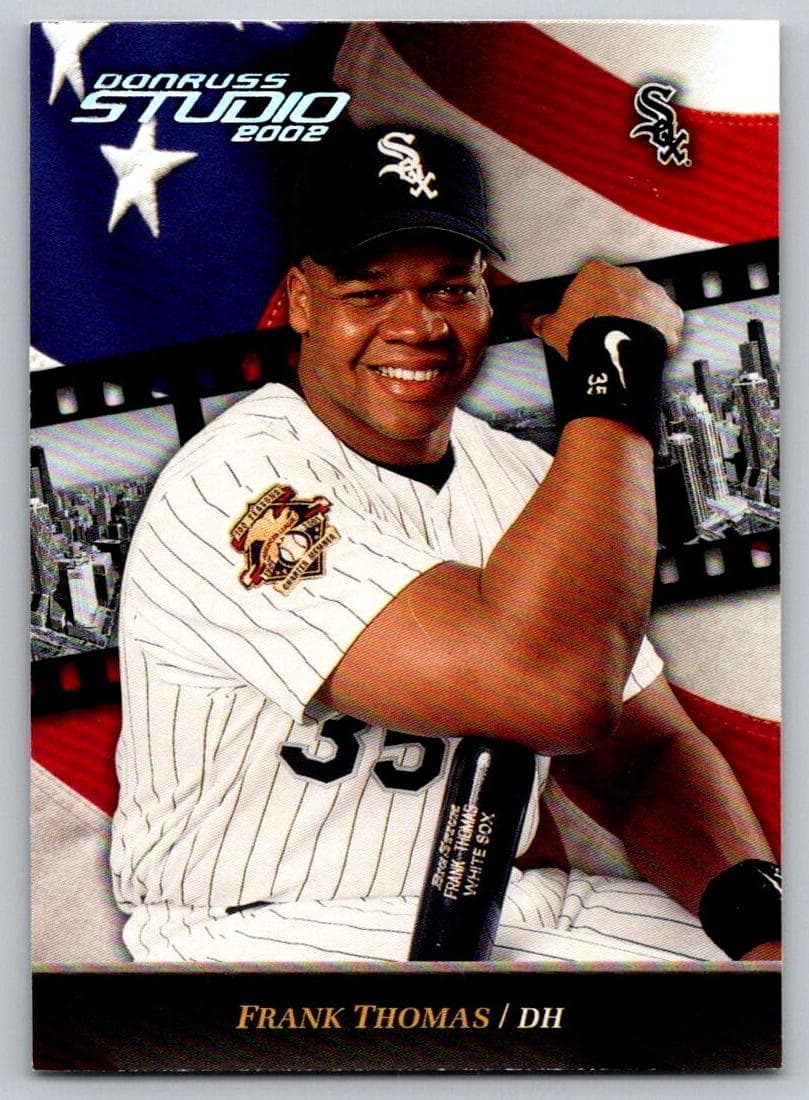 Frank Thomas 2002 panini Donruss Studio