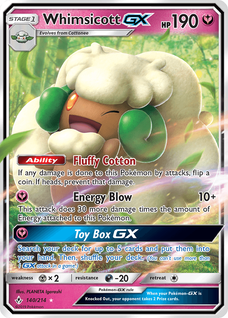 Whimsicott GX #140