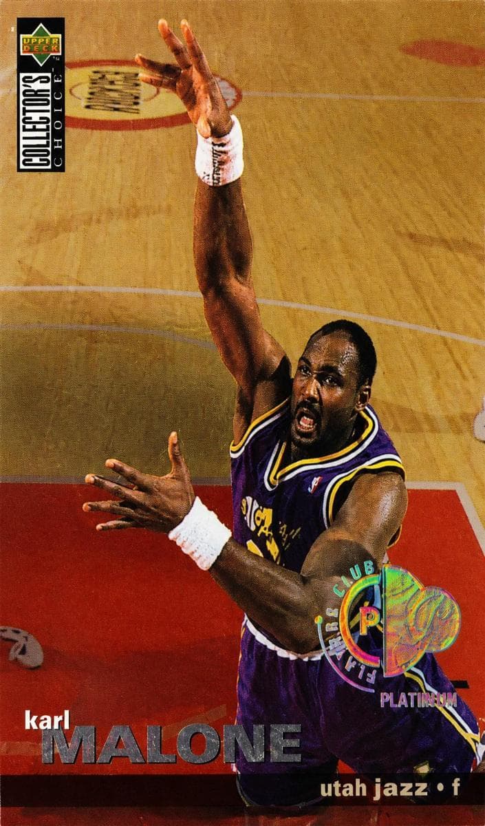 Karl Malone 1995 unknown Collector's Choice