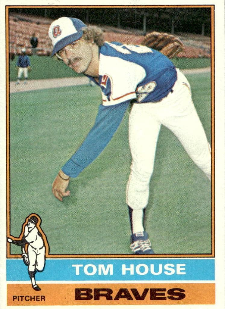 Tom House 1976 topps Topps