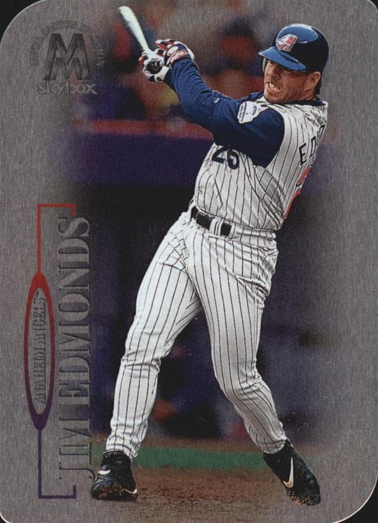 Jim Edmonds 1999 fleer SkyBox Molten Metal