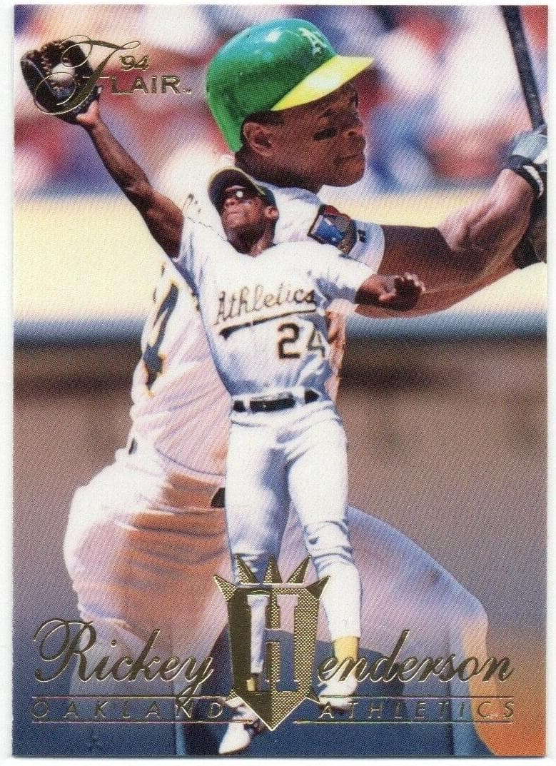 Rickey Henderson 1994 unknown Flair
