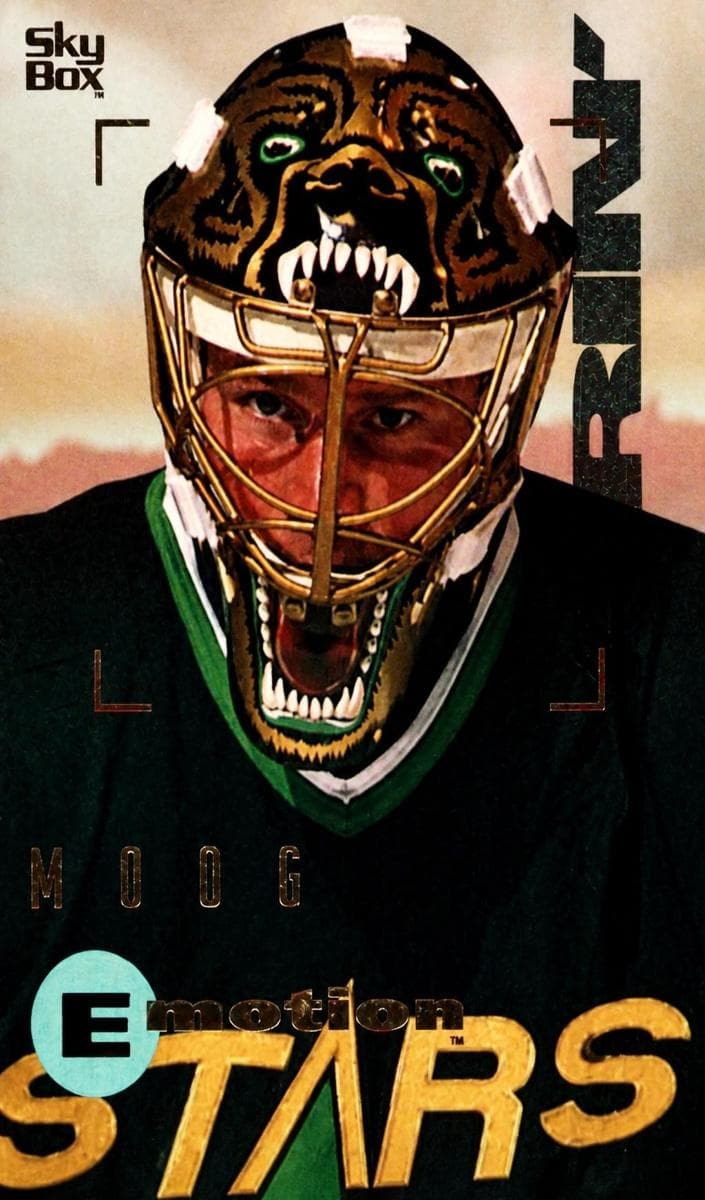 Andy Moog 1995 skybox E-motion