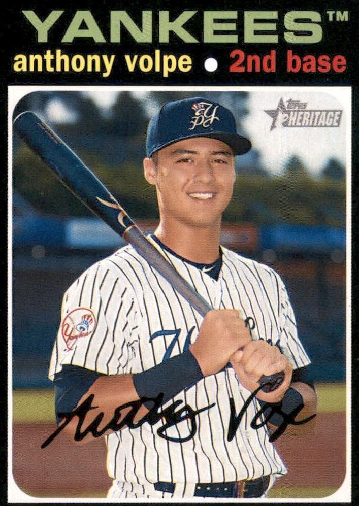 Anthony Volpe 2020 topps