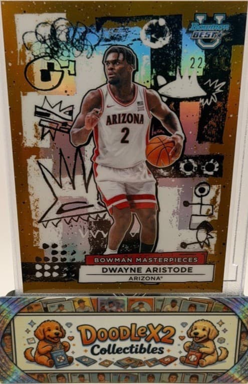 Basketball Masterpieces Gold 2025 Bowman