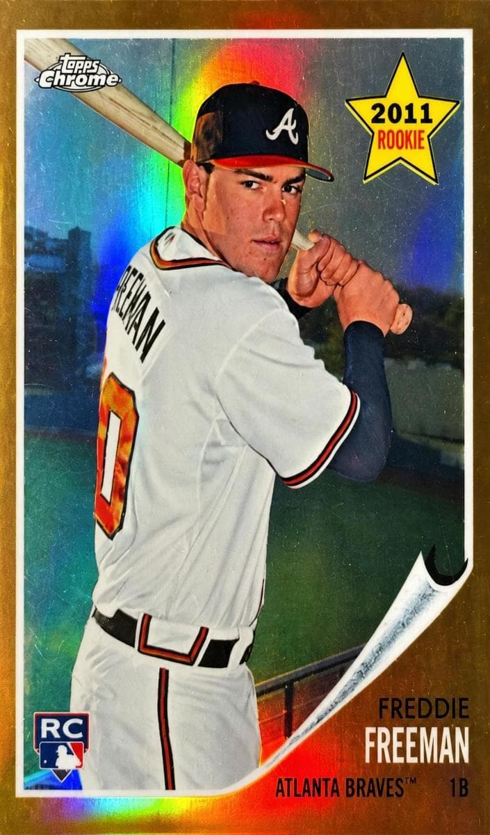Freddie Freeman 2011 topps
